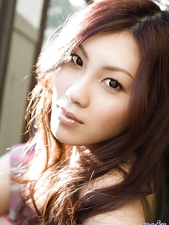 Japanese Minx Displays  Off Clothes Then Gets Nude For Big Breasts And Pussy Pictures