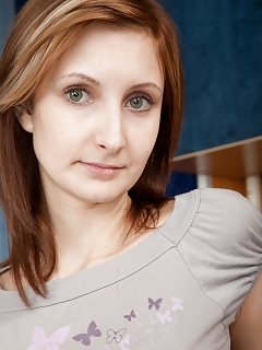 Klea Gets Dirty In The Kitchen And Pulls Down Her Divine Pink Lingerie, Before Mounting The Bench And Revealing Her Wet Hairy Cunt Lips With Her Finge