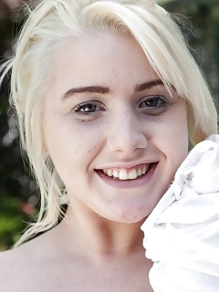 Shy Morning Tea In The Backyard Easily Turns Into A Raunchy Masturbating Therapy When Jenny Davies Rubs Her Unshaved Pussy On The Party Table.
