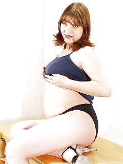 Big Breasted Milf To Be Showcasing Her Hairy Gap