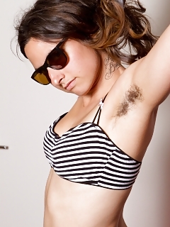 The Thought Of Monica's Naughty Hairy Physique Will Stay With You Permanently