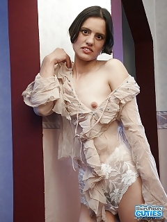 Ukranian Minx Lets You To Watch Hair Unshaved Pussy
