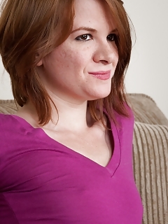 Zia Is An American Ginger In Denim, And Her Red Hair Is Delightful On Her