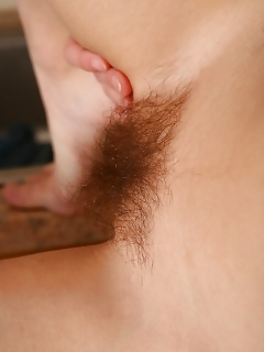 Watch As This Stunning Fox Slowly Removes Her Tight Denim Shorts And Pretty Panties To Reveal Her Moist Fluff Covered Pussy To The World.