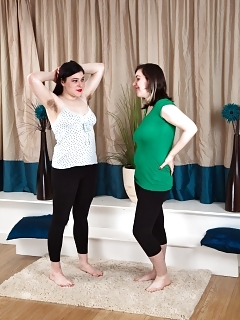 Samantha Hairy Blond Pussy