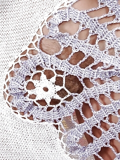 Julia's Hot And Sexy Dress Does Not Stand A Chance When It Comes To Her Filthy Thoughts. She Lifts It Off Her Tight Figure And Starts To Play Wit