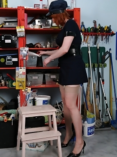 Silvia Inspects Her Toys