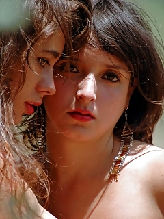 2 Nudist Teenagers Enjoy Their Sex In A Summer Seductive Day In A Holm Oaks Landscape