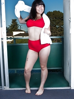 Australian Black-haired Cleo, Has Embraced Her Beautiful Side By Not Trimming And Letting Her Puss And Pits Get Unshaved