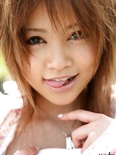Hitomi Is A Horny Asian Girl Who Uses Her Warm Ass And Excellent Tits A Lot