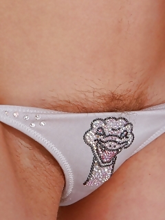 Ruby Does A Sensitive Streaptease In The Window In Her Rhinestones Panties