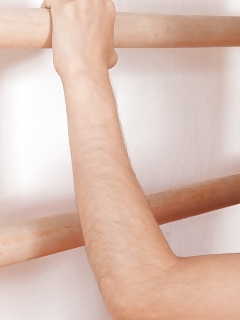 Nikki Heat Is Doing Her Exercise And Exhibiting Off Her Furry Pits