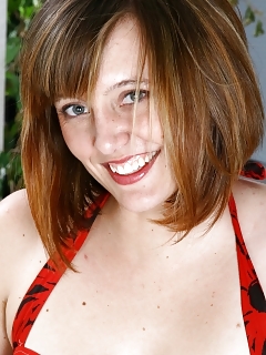 Sasha Is At Her Real Best In Her Inviting Red Undie And Astonishing Little Knickers. What A Big Bush She Has...