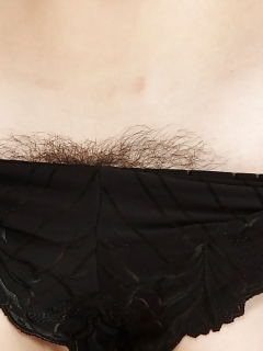 Thelma Is Home Alone And Relaxing On Her Couch. Impure Thoughts Set Her Mood To Get Nasty And Play With Her Hairy Pink Pussy. Just Stunning.