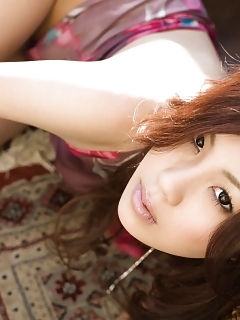 Japanese Minx Displays  Off Clothes Then Gets Nude For Big Breasts And Pussy Pictures