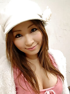 Provocative Asian Babe Is Exhibit Off Her Delectable Tight Butt And Hairy Muff