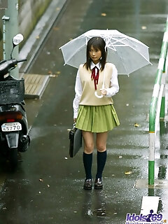 Juicy Tramp In Green Sexy Lingerie Exhibits Her Elegant Legs To Let You See Her Hairy Pussy