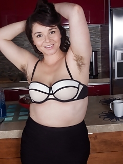 Maxine Holloway Is A Desirable Curvy Lass That Has The Hottest Hairy Pussy