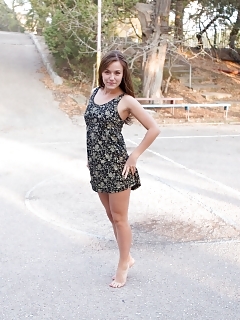 Era Is In The Playground Slipping To Flashing Off Her Hairy Gash